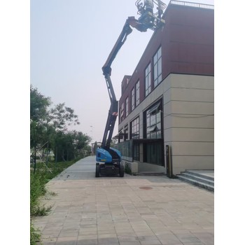北京海淀電動升降平臺出租-32米電動直臂出租-本地，真實(shí)，有效