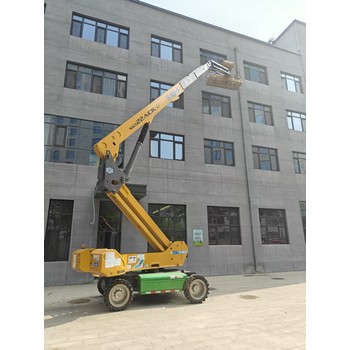 北京旭日揚帆懷柔剪刀升降機出租-30米車載式高空車出租-免費測量