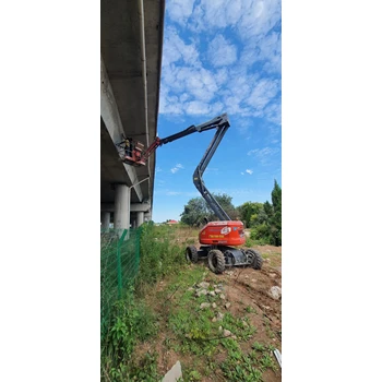 北京14米電動曲臂車出租-20米曲臂升降車出租-歡迎來電