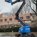 北京石景山小型升降平臺出租-32米電動直臂出租-價格低