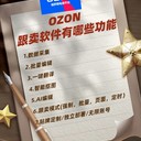 Ozon跟賣軟件有哪些功能？