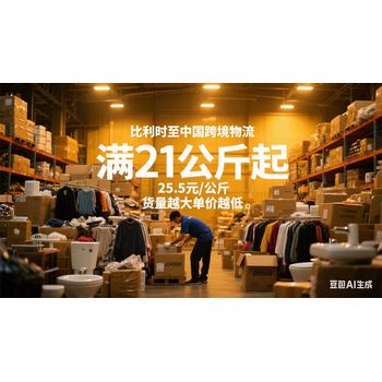 比利時(shí)機(jī)械配件寄香港大陸，21kg起25.5元，重越多價(jià)越優(yōu)
