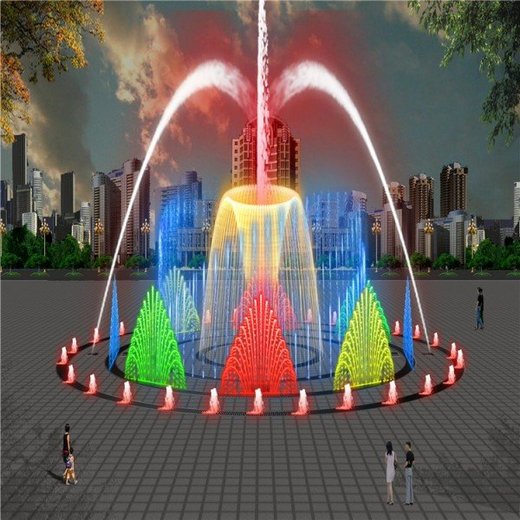 衡水故城數字水簾噴泉_衡水故城小型音樂(lè )噴泉定制_衡水故城噴泉水景報價(jià)
