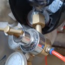 氧氣R212單級式黃銅減壓閥外置安全閥內(nèi)置過濾器壓力表混配器