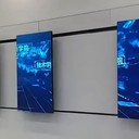 65寸滑軌屏移動滑軌屏開合屏機(jī)械電動軌道