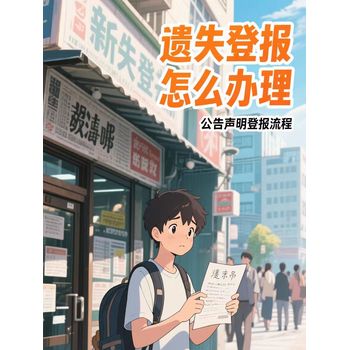 三門峽市報(bào)社公告掛失登報(bào)熱線