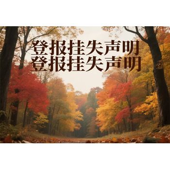 敦化市報社登報聲明登報公告電話（城市晚報）