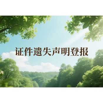 龍港市報(bào)社登報(bào)方式-遺失登報(bào)-聲明登報(bào)電話