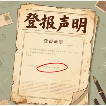 四川省綿陽(yáng)市公示登報(bào)電話