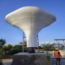 三亞GRC波浪紋柱子：椰風海韻間，筑就藝術地標