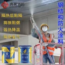 現(xiàn)貨速發(fā)鋼結(jié)構(gòu)防火涂料施工便捷耐火極限達標(biāo)附著力強浪潮消防