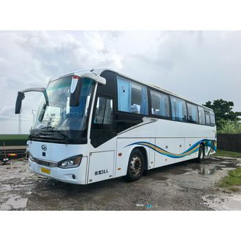 2019年上牌國五12米34座2+1海格6121氣囊中門旅游車