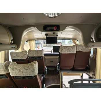 2017年4月上牌國五一層半54座有暖氣中門宇通6118旅游車