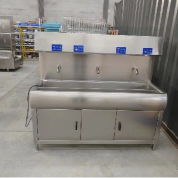 食品加工廠更衣室配套設(shè)備智能洗手池