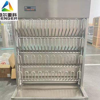 食品加工廠更衣室設備半柜式烘干鞋架
