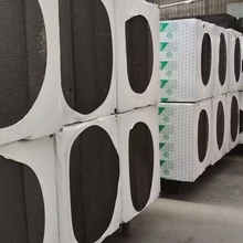 鋼結(jié)構(gòu)樓頂用泡沫玻璃導(dǎo)熱系數(shù)低于0.058w/m*k建筑外墻保溫建材