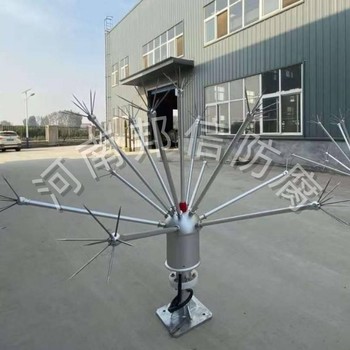 35kV集電線路延緩電子流發(fā)射傘狀避雷針導(dǎo)體多短針雷電放散裝置