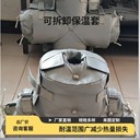 隔熱帶可拆卸閥門(mén)保溫套保溫被耐高溫保溫防火衣法蘭保溫衣保溫