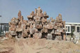 內(nèi)蒙古阿拉善盟千層石假山制作大型園林假山制作