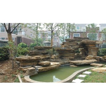 北京通州水泥假山公司公園假山造景