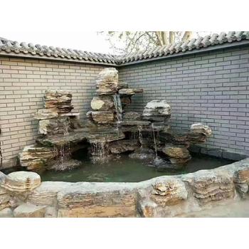 內(nèi)蒙古烏蘭察布塑石假山施工公園假山駁岸施工