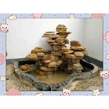 山東日照太湖石假山制作公司假山大門制作