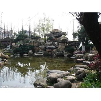 河南安陽黃蠟石假山公園假山造景