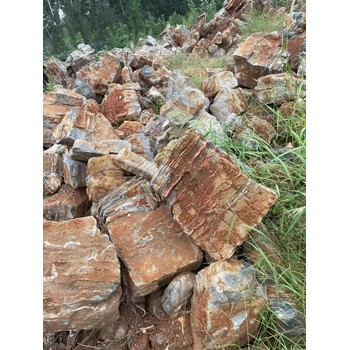 吉林通化千層石假山制作大型園林假山制作
