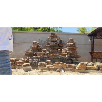 遼寧葫蘆島塑石假山施工大型園林假山制作