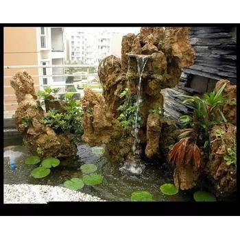 吉林白城太湖石假山制作大型園林假山制作