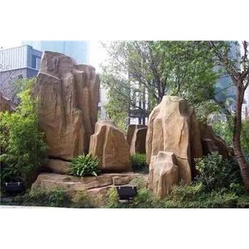 遼寧本溪上水石假山公園假山駁岸施工