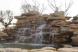 內(nèi)蒙古阿拉善盟別墅流水假山自然真石假山