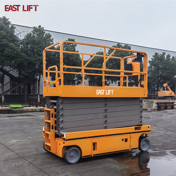 電動剪叉自行式高空作業(yè)平臺4.5米高空作業(yè)車自行走升降機(jī)