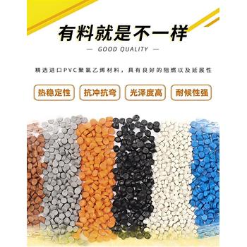 廠家直供環(huán)保pvc膠料耐高溫透明pvc顆粒阻燃pvc塑膠硬膠料