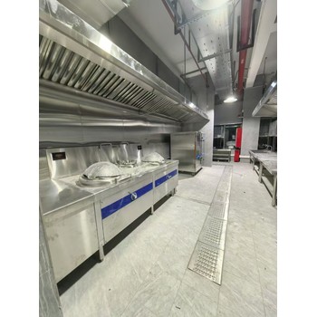 東莞利滿順利酒店學(xué)校工廠食堂商用油煙機(jī)清洗油煙管道風(fēng)機(jī)排煙罩