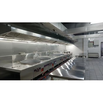 廣州利滿(mǎn)順利酒店學(xué)校工廠食堂商用油煙機(jī)清洗油煙管道風(fēng)機(jī)凈化器
