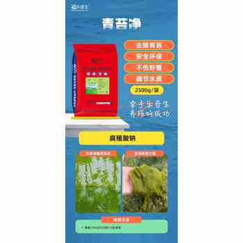 魚蝦蟹塘有藍(lán)藻用什么去除快藍(lán)藻凈