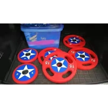 上海健身工作室塑形健身器材源頭工廠商用杠鈴片力量訓(xùn)練