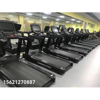 商用健身器械健身房工作室休閑區(qū)鐵館觸屏LED跑步機廠家