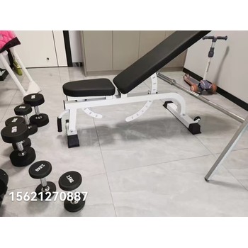 商用健身器材健身房工作室女子塑形館鐵館可調(diào)啞鈴凳廠家
