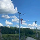 太陽能路燈頭安裝維修6米農(nóng)村道路路燈安裝維修