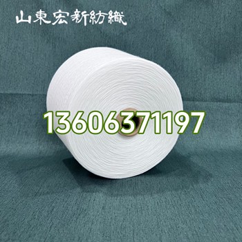 陽(yáng)離子滌綸紗16S-40S現(xiàn)貨儀征大化滌綸紗滌綸合股紗宏新供應(yīng)