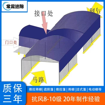 折疊雨棚推拉棚抗風(fēng)等級：提升戶外安全，選對等級很關(guān)鍵