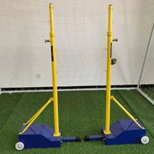 羽毛球網(wǎng)架網(wǎng)柱便攜式移動(dòng)式比賽羽毛球柱