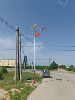 6米太陽能路燈--點亮鄉(xiāng)村-建設(shè)和美鄉(xiāng)村