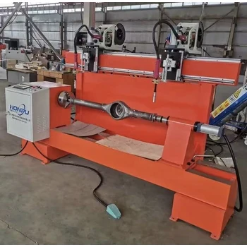 數(shù)控車橋雙直縫自動焊接專機焊接直縫焊接專機自動焊接