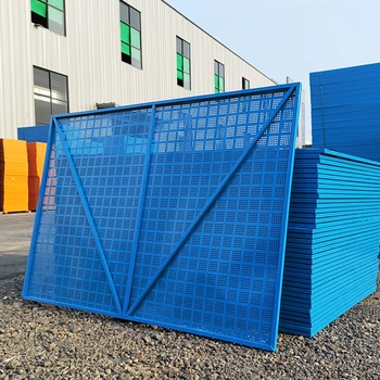 建筑外架沖孔鋼板網，告別防護隱患一網搞定