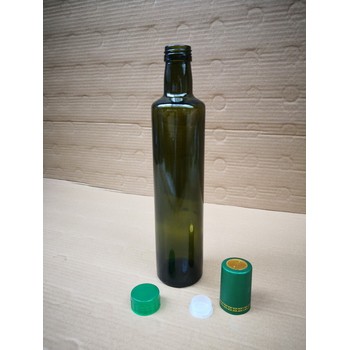 玻璃油瓶廠家加工定制烤花玻璃油瓶