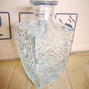 玻璃酒瓶廠家出口玻璃雕花酒瓶加工定制雕花玻璃酒瓶