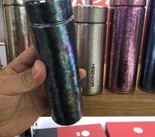 代理西安純鈦雙層保溫泡茶杯真空希諾鈦杯代理